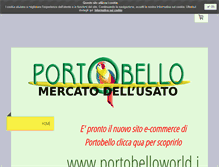 Tablet Screenshot of portobello-sassari.com